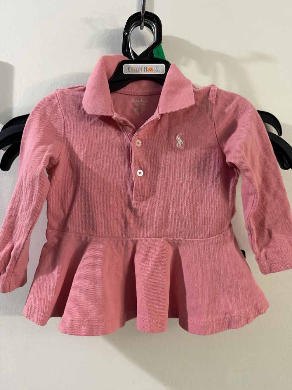 Polo Ralph Lauren Size 18 Months Peplum Polo Shirt